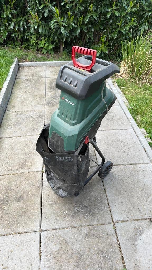 Te koop Parkside hakselaar, Tuin en Terras, Ophalen, Zo goed als nieuw, Elektrisch, Met opvangzak