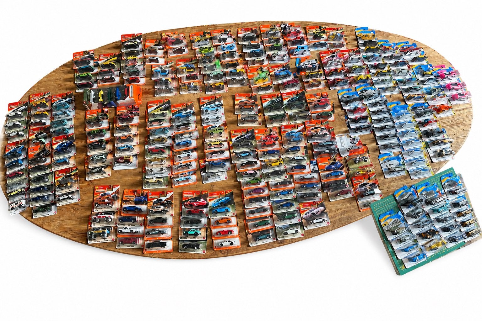 Enorme Matchbox & Hot Wheels collectie – 252 auto’s totaal, Ophalen of Verzenden, Zo goed als nieuw, Auto