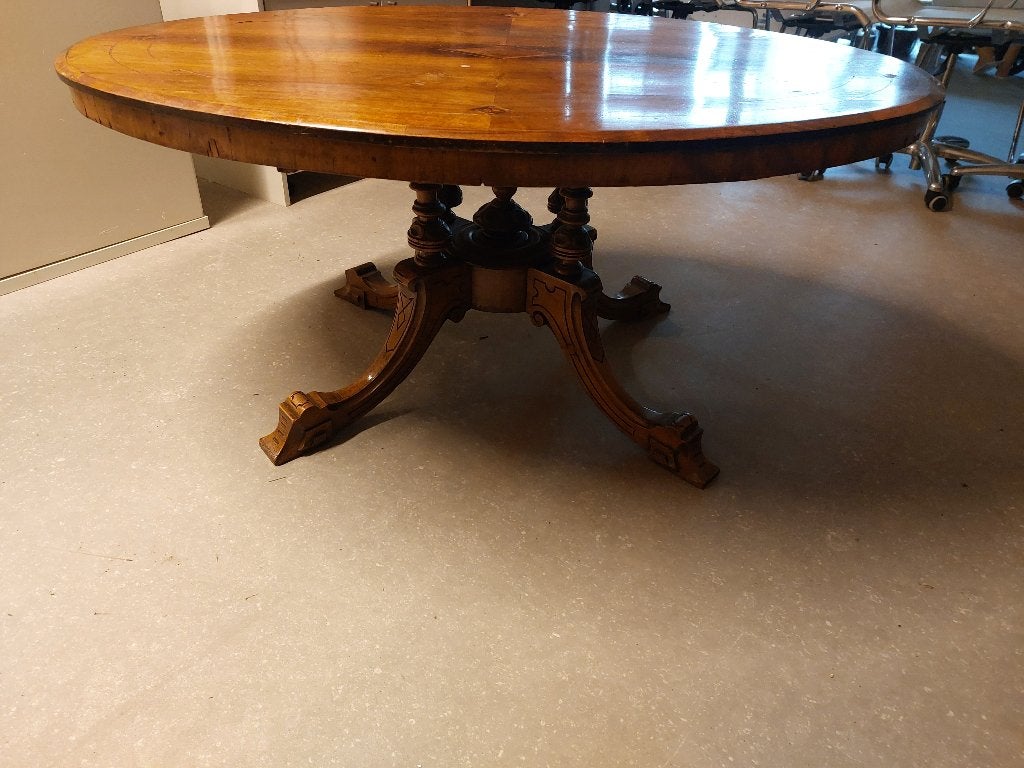 prachtige antieke engelse salontafel ( 500911), Antiek en Kunst, Ophalen of Verzenden