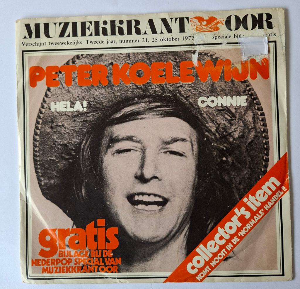 Peter    Koelewijn          Hela Connie, Gebruikt, 7 inch, Single, Ophalen of Verzenden