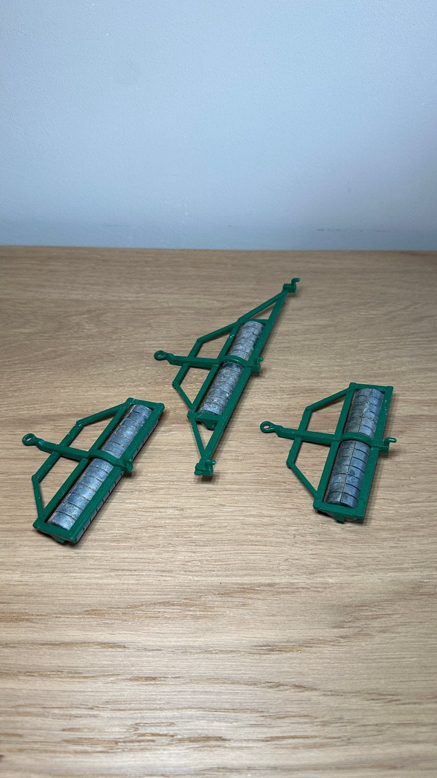 Britains Ltd 1976 set van drie landbouw rollen, Ophalen of Verzenden