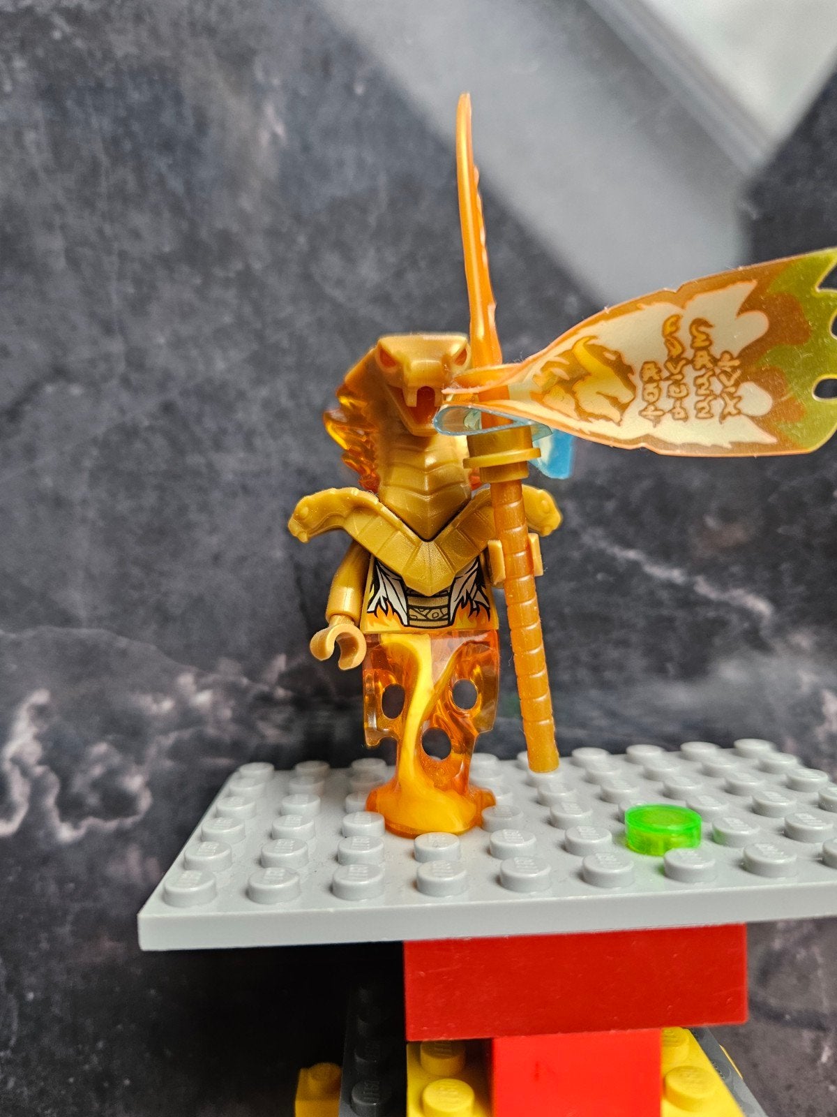 Lego Ninjago aspheera Minifiguur 100% echt lego, Compleet, Lego, Ophalen of Verzenden, Zo goed als nieuw