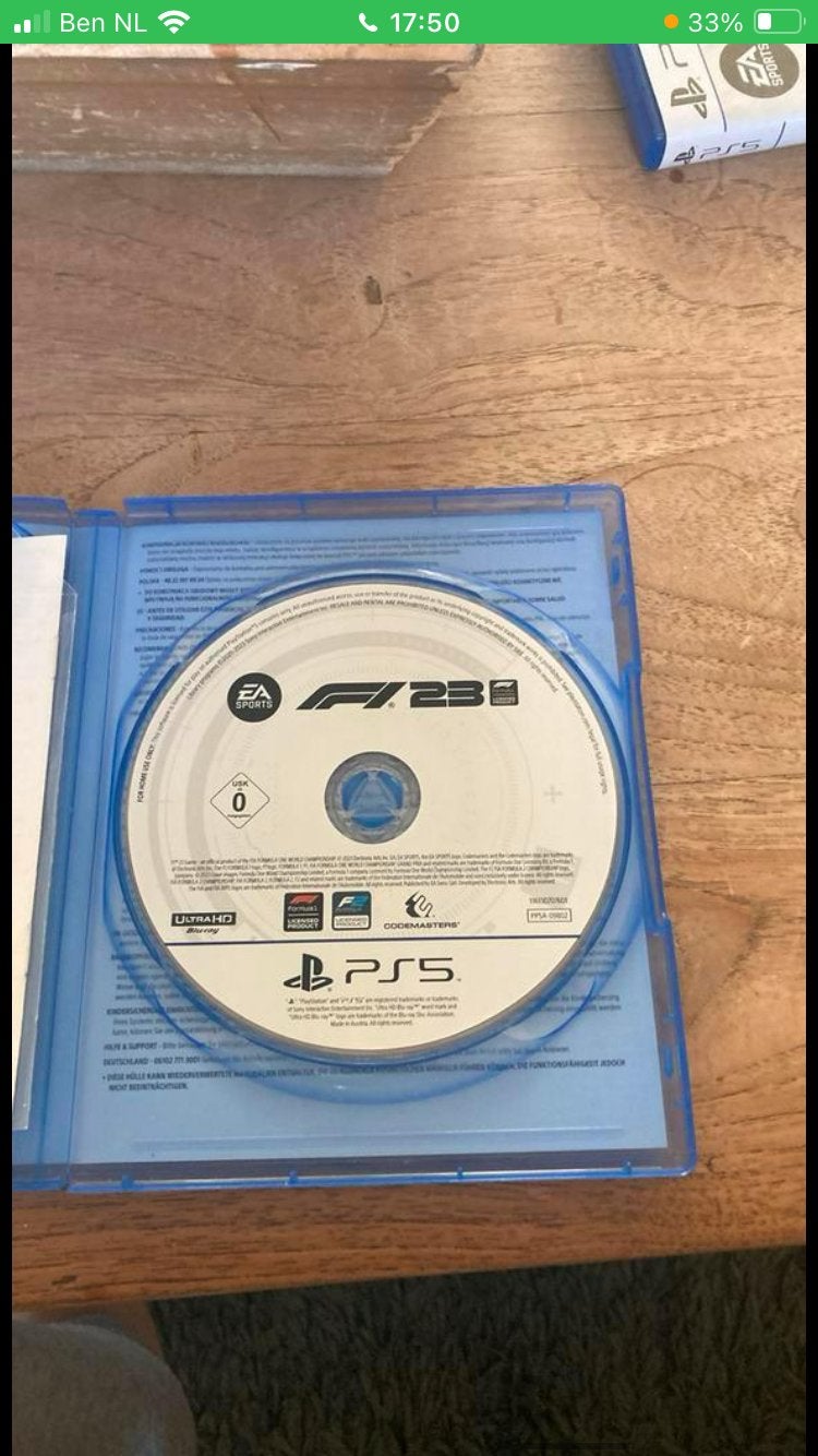 PS5 Games: FIFA 23, F1 23, Riders Republic, Ophalen, Gebruikt, Playstation 5