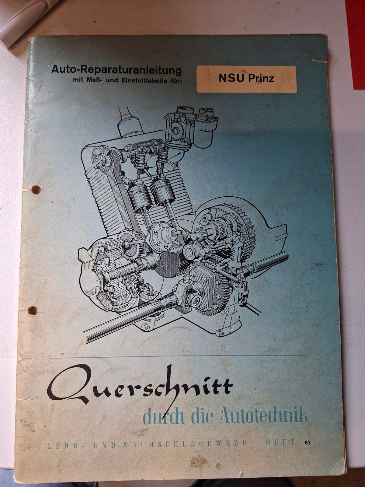 NSU Pinz reperatie handleiding, Ophalen of Verzenden