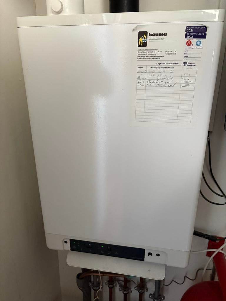 Intergas HRE combi compact CW4 CV-ketel, Ophalen, Gebruikt, Cv-ketel of Combi-ketel, 60 tot 150 cm
