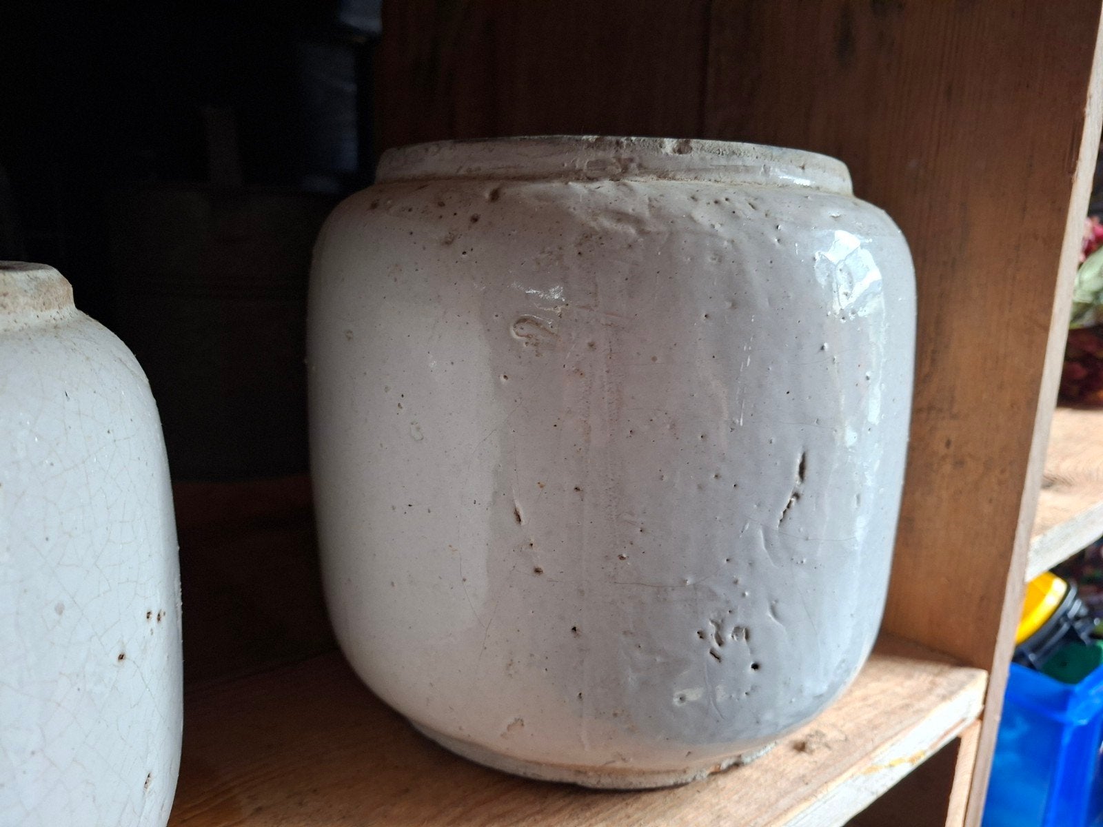 mooie zware bloempotten, Ophalen, Steen, Rond, Binnen