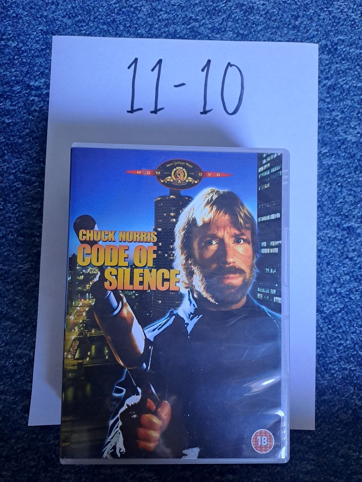 Chuck Norris - Code of Silence DVD, Vanaf 18 jaar, Actie, Ophalen of Verzenden, Zo goed als nieuw