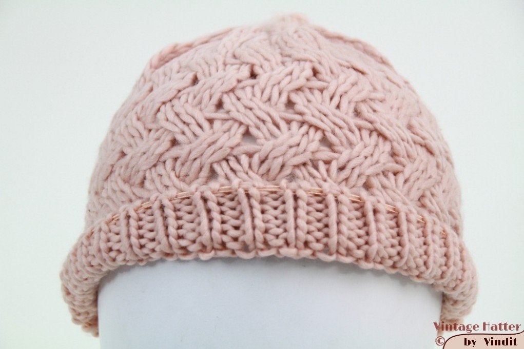 Muts zacht roze 53-58 Nieuw one size fits almost all, Ophalen of Verzenden, Nieuw, Maat 38/40 (M), Muts