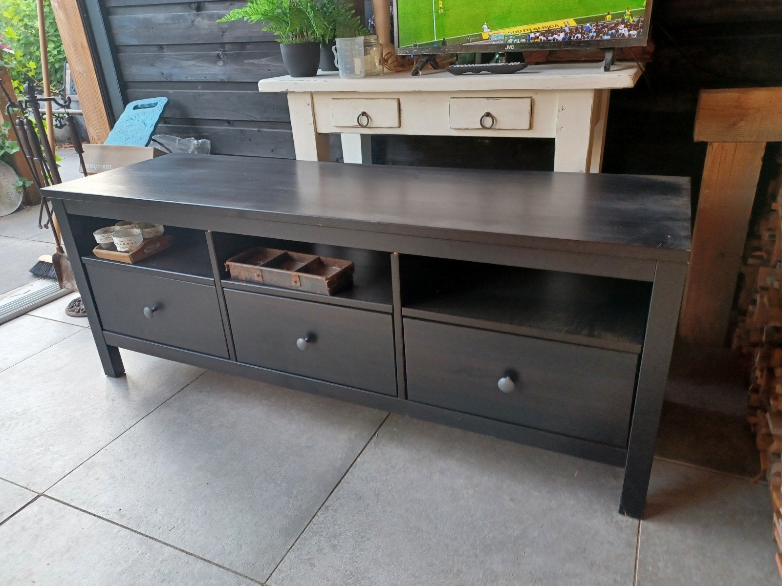 Ikea kastje zwart, Ophalen, 25 tot 50 cm, 50 tot 100 cm, Minder dan 100 cm