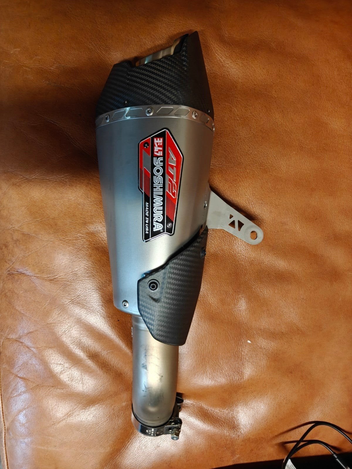 Yoshimura AT2 Slip-on uitlaat voor Kawasaki ZX4RR, Ophalen of Verzenden