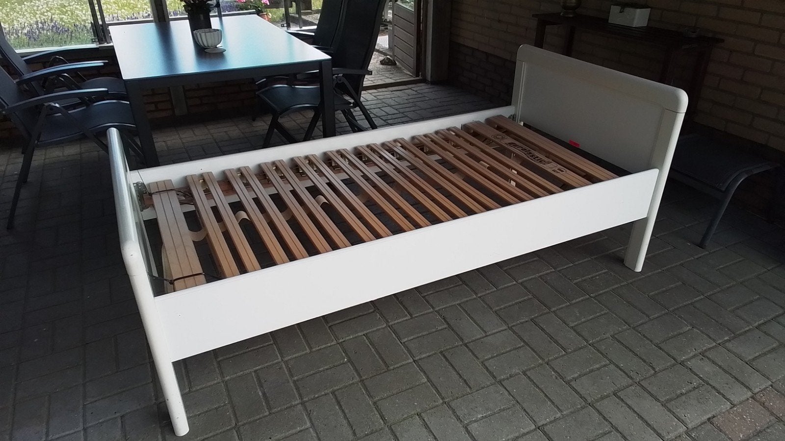 Seniorenbed (gratis gebracht in gem.Hardenberg), Huis en Inrichting, Ophalen, Eenpersoons, Hout