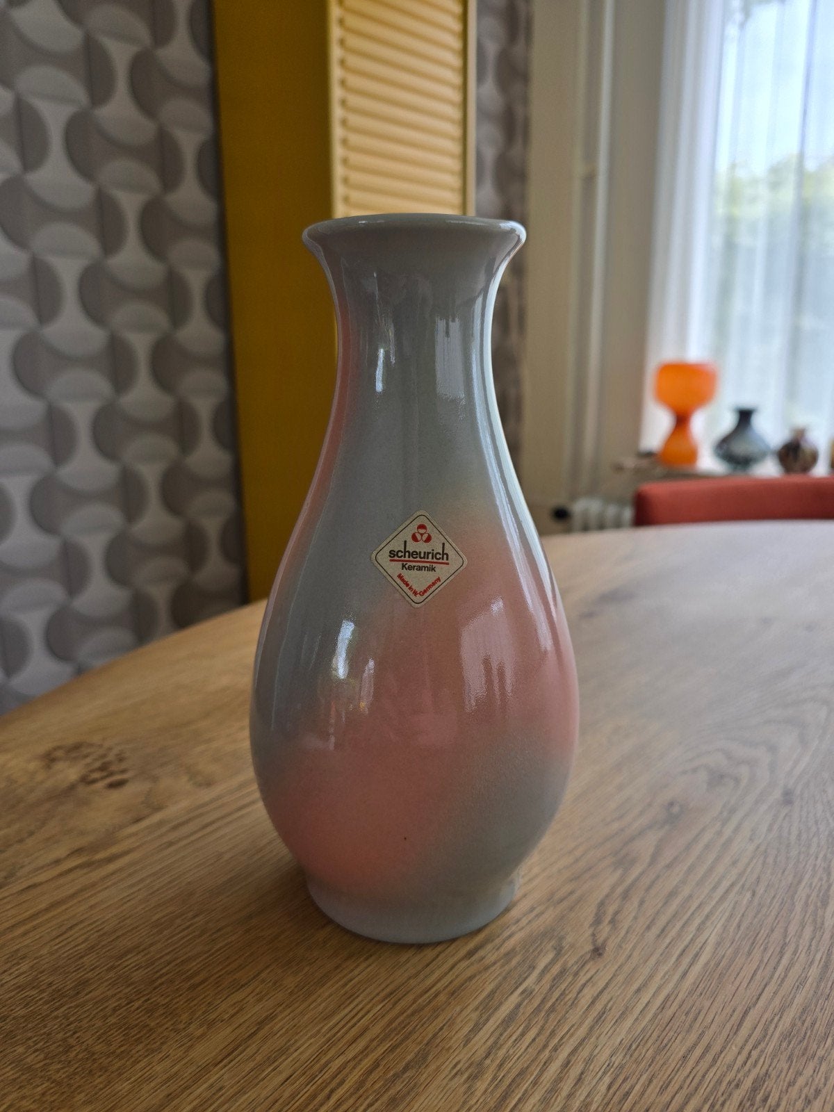 Vintage West-Germany Vaas – Scheurich (model 227-22), Ophalen of Verzenden