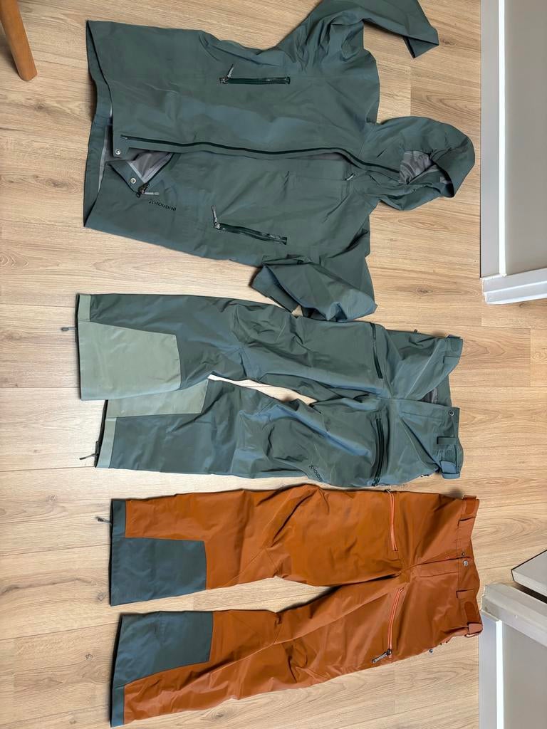 Houdini 3L Hardshell Skipak: Jas + 2 Broeken, Ophalen of Verzenden, Gedragen, Pak
