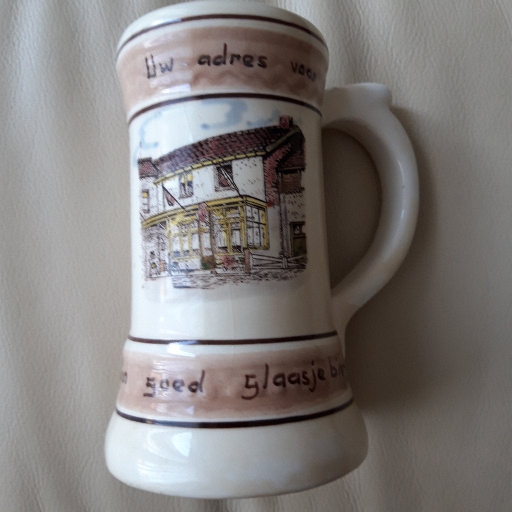 Bierpul  (Café van de Kimmenade), Verzamelen, Biermerken, Ophalen of Verzenden, Nieuw, Pul(len), Overige merken