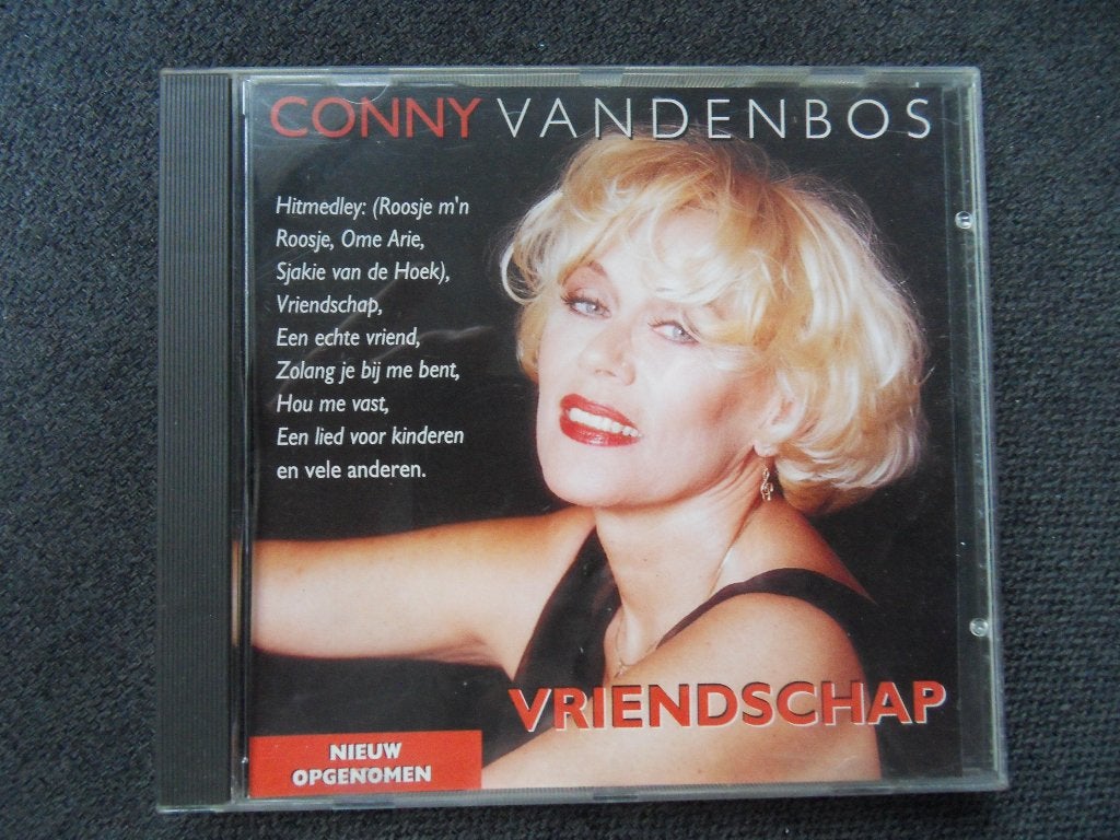 Conny Vandenbos – Vriendschap (CD), Cd's en Dvd's, Cd's | Nederlandstalig, Ophalen of Verzenden, Zo goed als nieuw, Levenslied of Smartlap