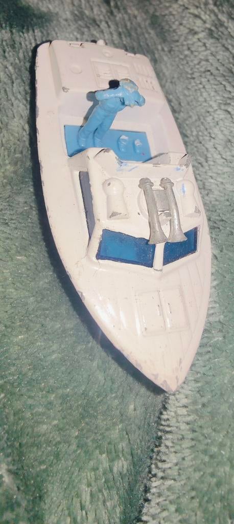 Vintage Lesney Matchbox Police Launch Boat #52, Verzamelen, Speelgoed, Ophalen of Verzenden