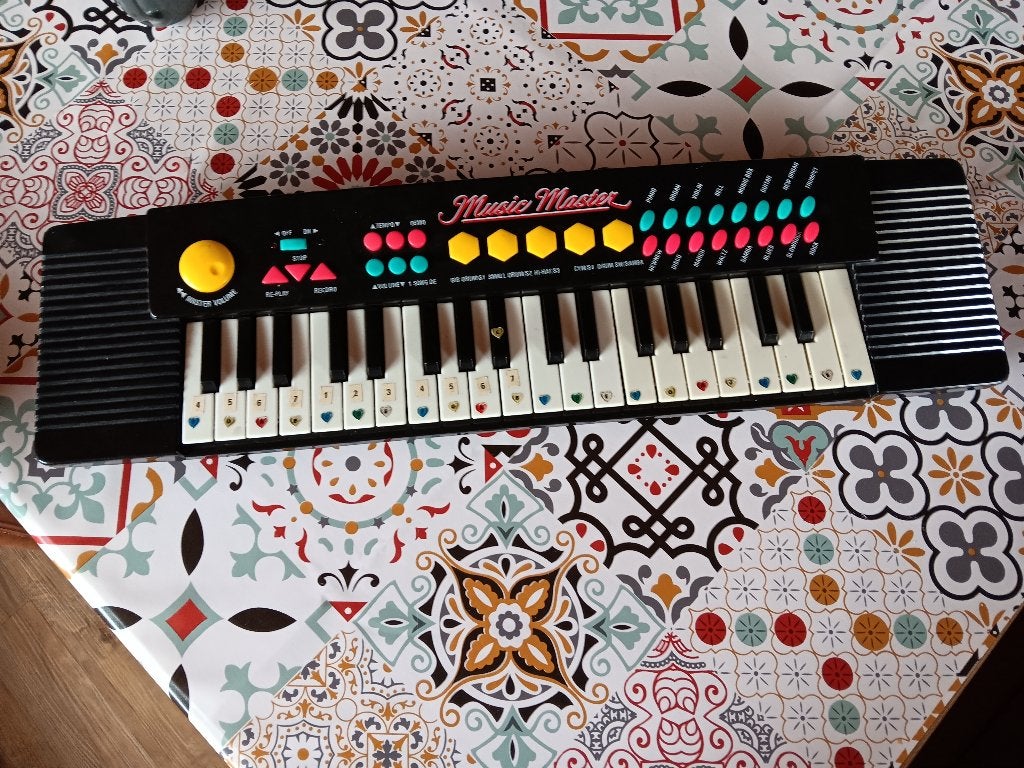 kinder Keyboard, Muziek en Instrumenten, Piano's, Ophalen, Gebruikt, Zwart, Overige typen