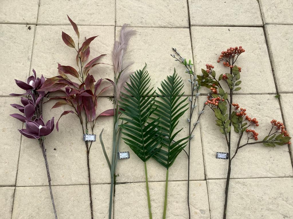 Diverse kunstbloemen met lange stelen, Huis en Inrichting, Woonaccessoires | Kunstplanten en Kunstbloemen, Ophalen, Gebruikt