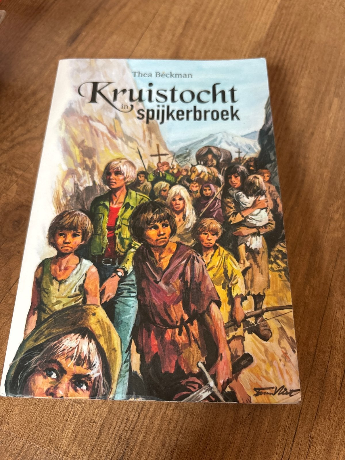 Kruistocht in Spijkerbroek - Thea Beckman, Ophalen of Verzenden, Gelezen, Nederland