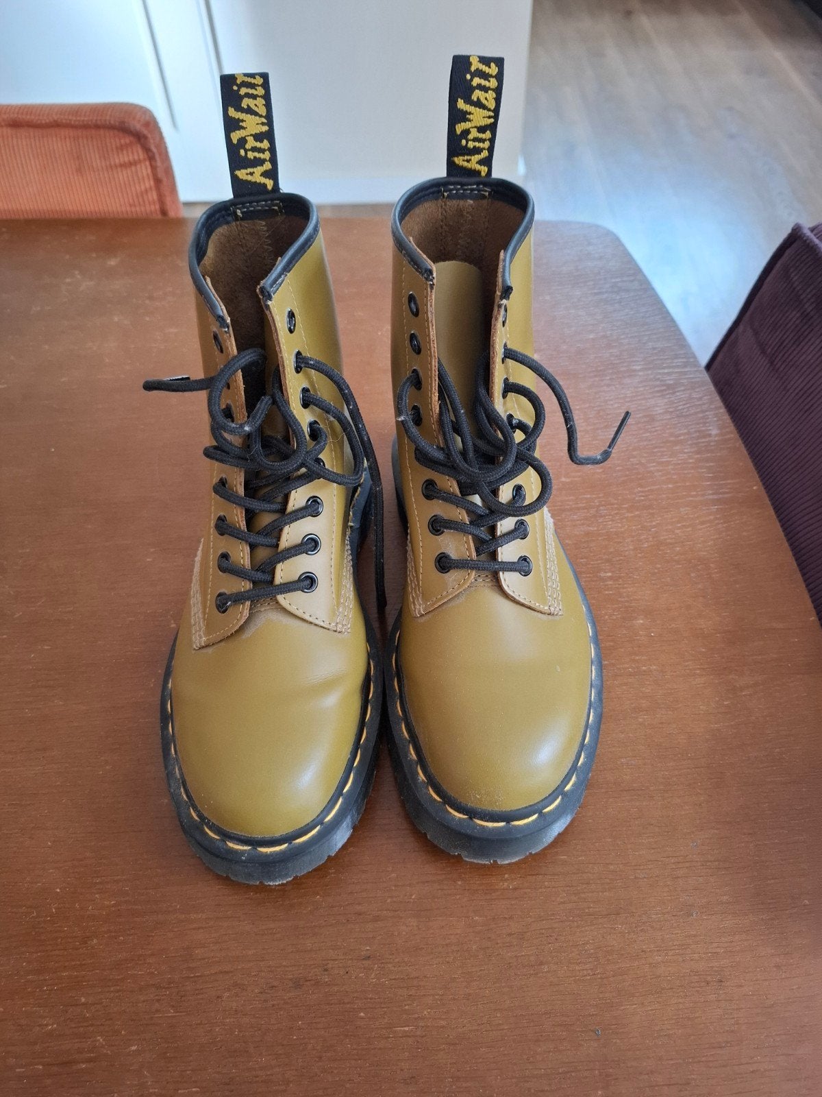 Mosterdgele Dr. Martens 1460 BEX - Zo goed als nieuw, Overige kleuren, Ophalen of Verzenden, Dr. Martens, Zo goed als nieuw