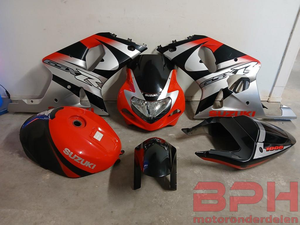 Kappenset / kuipset + tank Suzuki GSX-R 1000 K1 K2 2001 t/m, Motoren, Ophalen, Gebruikt, -, -