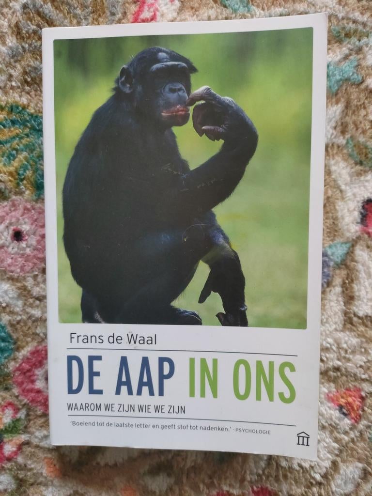 De Aap in Ons - Frans de Waal (Psychologie), Ophalen of Verzenden, Gelezen, Overige onderwerpen, Frans de Waal