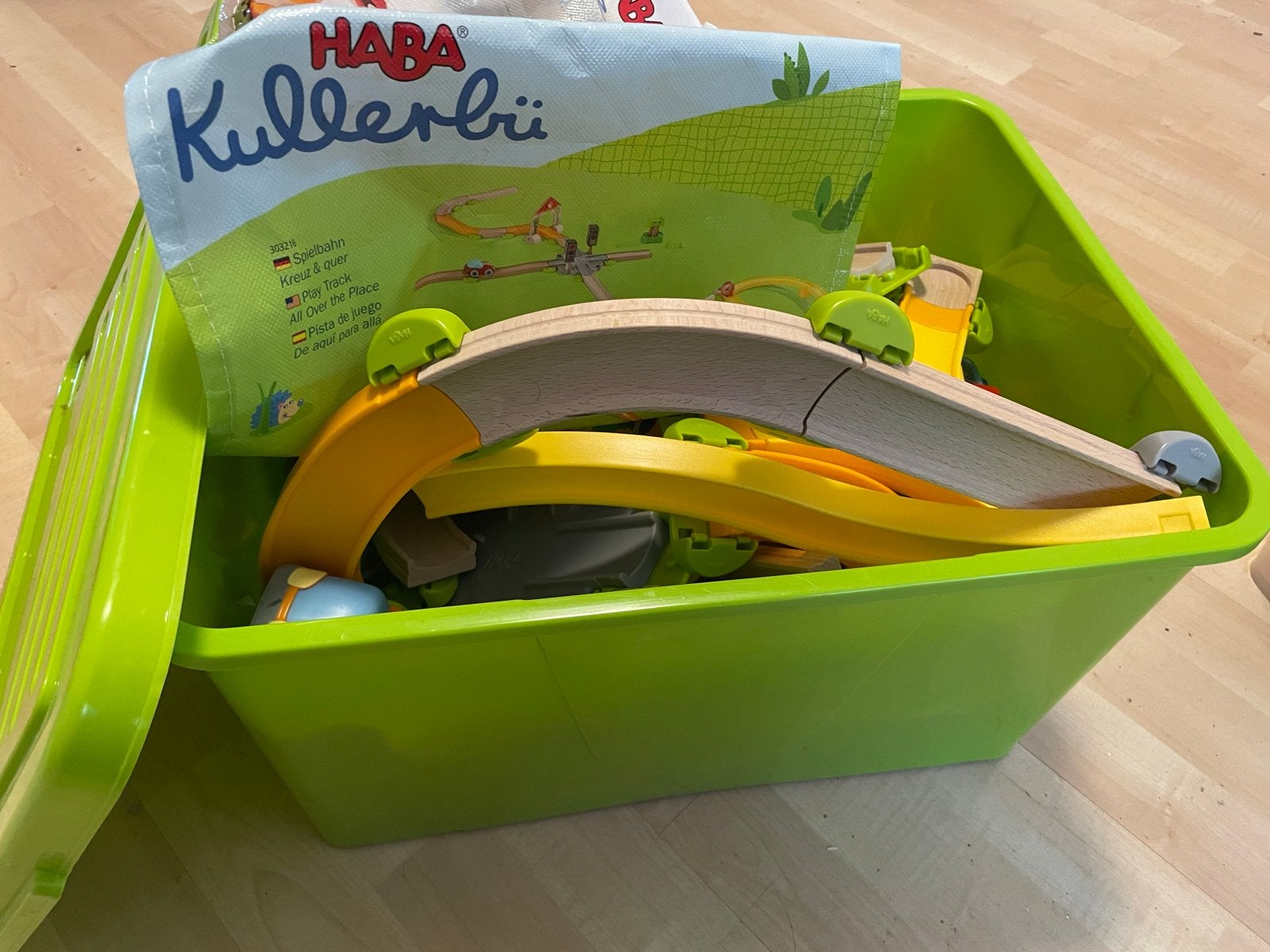 Kullerbü speelset Haba, zo goed als nieuw, met extra's, Kinderen en Baby's, Ophalen of Verzenden, Zo goed als nieuw, Overige merken