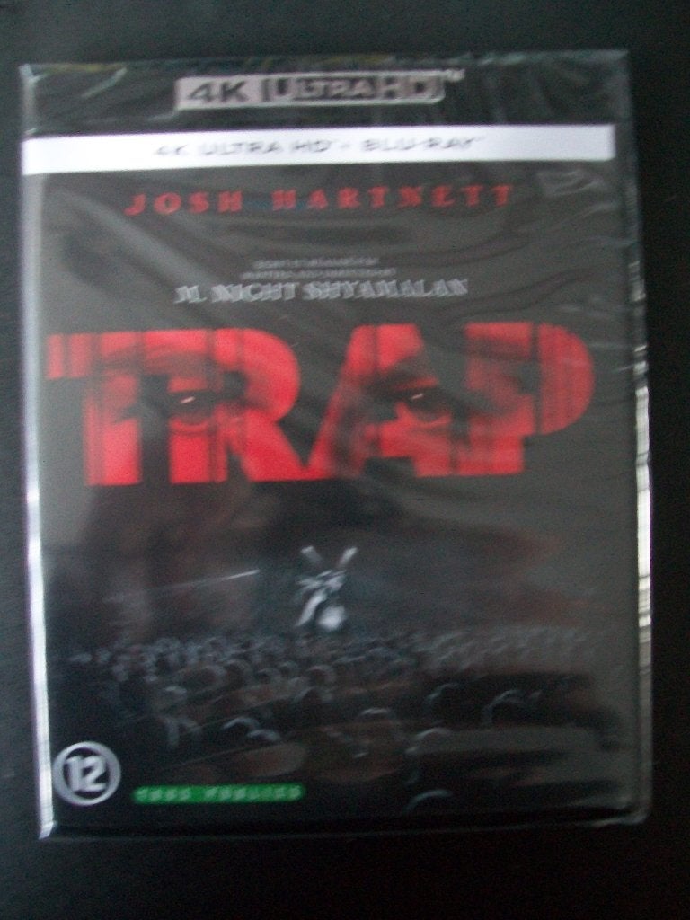 Blu-ray 4K Ultra HD TRAP (2024) nieuw in seal, Avontuur, Engels, Verzenden, Nederlands