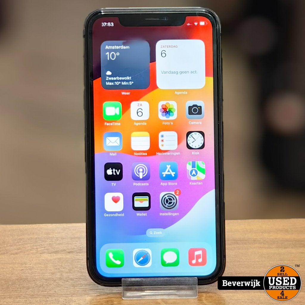 Apple iPhone 11 128GB Batterij Onbekend - In Prima Staat, Apple, Gebruikt, Support@apple.com, One Apple Park Way
Cupertino, CA 95014
United States