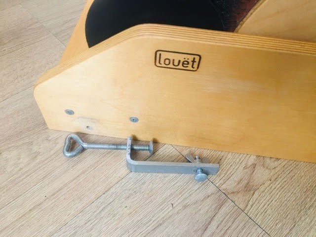 Louet kaardemolen aangeboden, Ophalen of Verzenden, Zo goed als nieuw, Spinwol