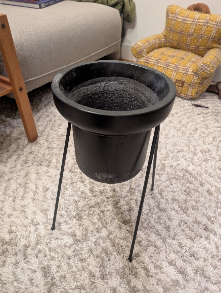 Bolia Bloempot / Bolia Flower Pot, Ophalen, Gebruikt, Rond, Binnen