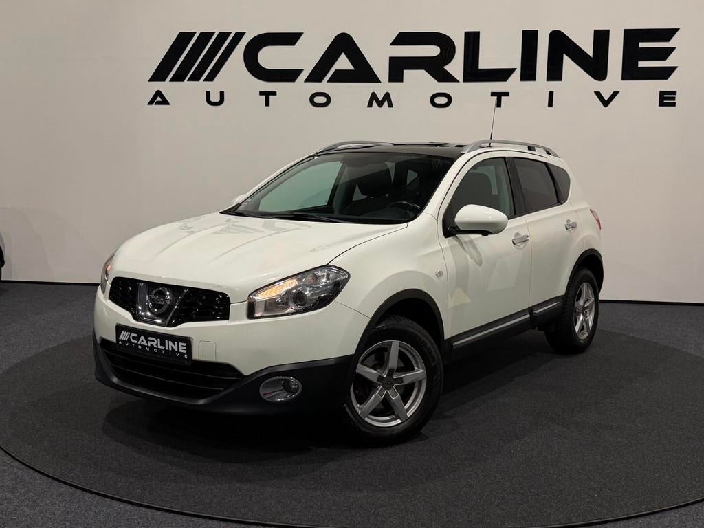 Nissan Qashqai 1.6 Visia PANORAMADAK 360 CAMERA CRUISE CONTR, Auto's, Nissan, Voorwielaandrijving, Euro 5, Stof, Gebruikt