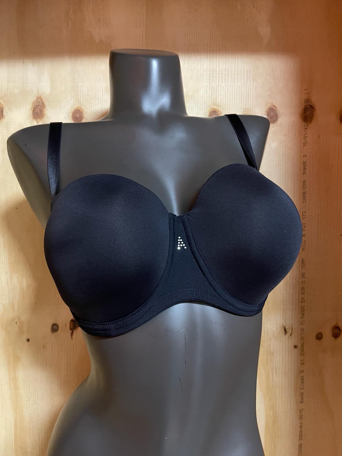 Antigel t shirt bh 75f model culte beaute kan strapless, Verzenden, Zwart, BH