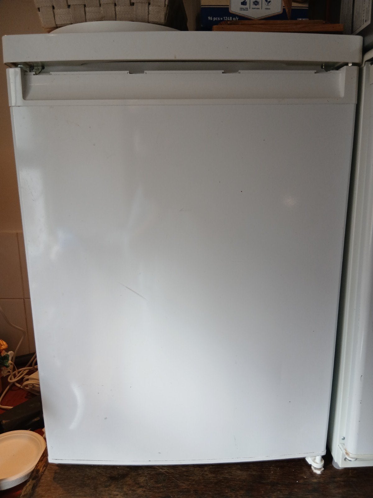 Compacte koelkast met vriesvak - Ideaal voor kleine ruimtes, Gebruikt, 75 tot 100 liter, 45 tot 60 cm, Met vriesvak