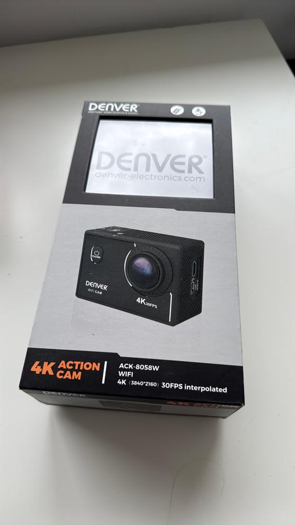 Denver 4K Action Cam ACK-8058W - Technisch Mankement, Ophalen of Verzenden, Niet werkend, Overige merken