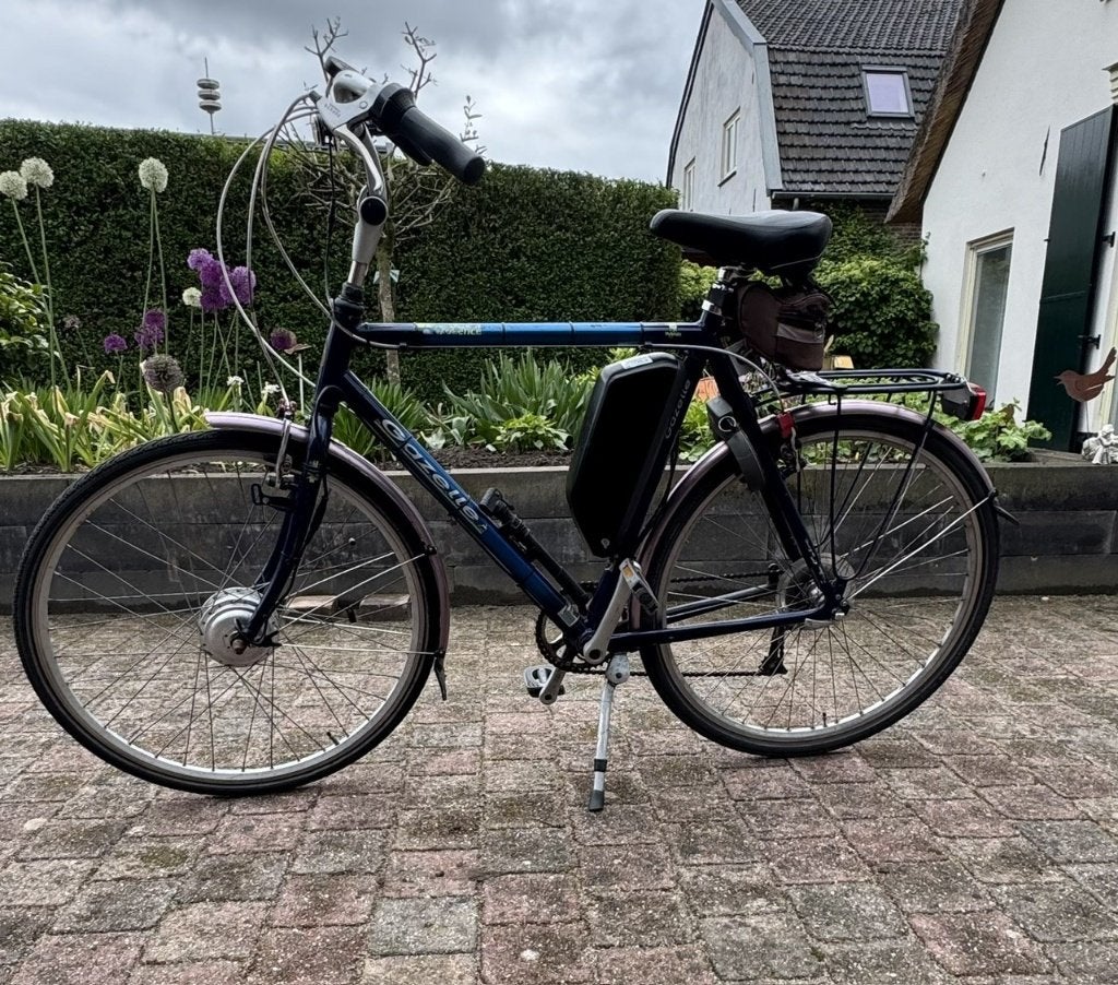Gazelle fiets, Fietsen en Brommers, Fietsen | Heren | Herenfietsen, Ophalen, Gebruikt, Velgrem, Versnellingen