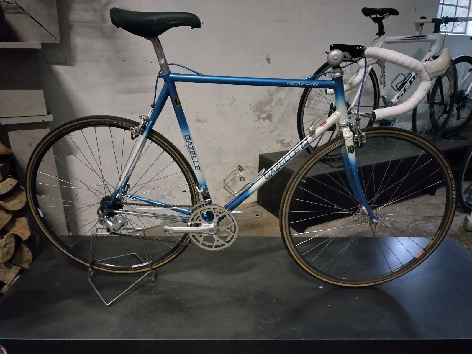 Gazelle Champion Mondial, AA Super Monostay, Campagnolo race, Fietsen en Brommers, Fietsen | Oldtimers, 55 tot 59 cm, Ophalen