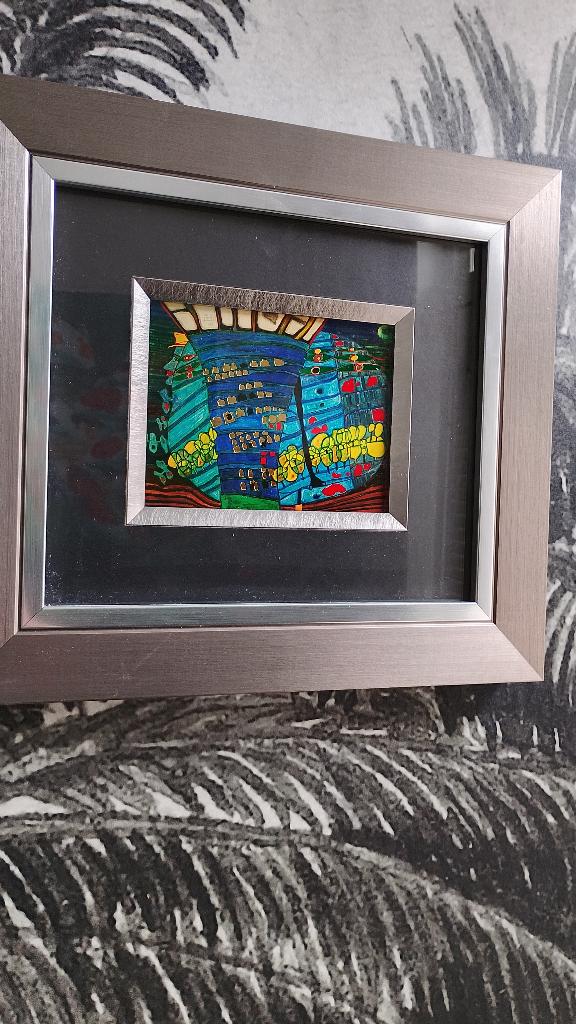 Litho twee stuks van Friedensreich Hundertwasser 1928/2000, Antiek en Kunst, Kunst | Litho's en Zeefdrukken, Ophalen of Verzenden