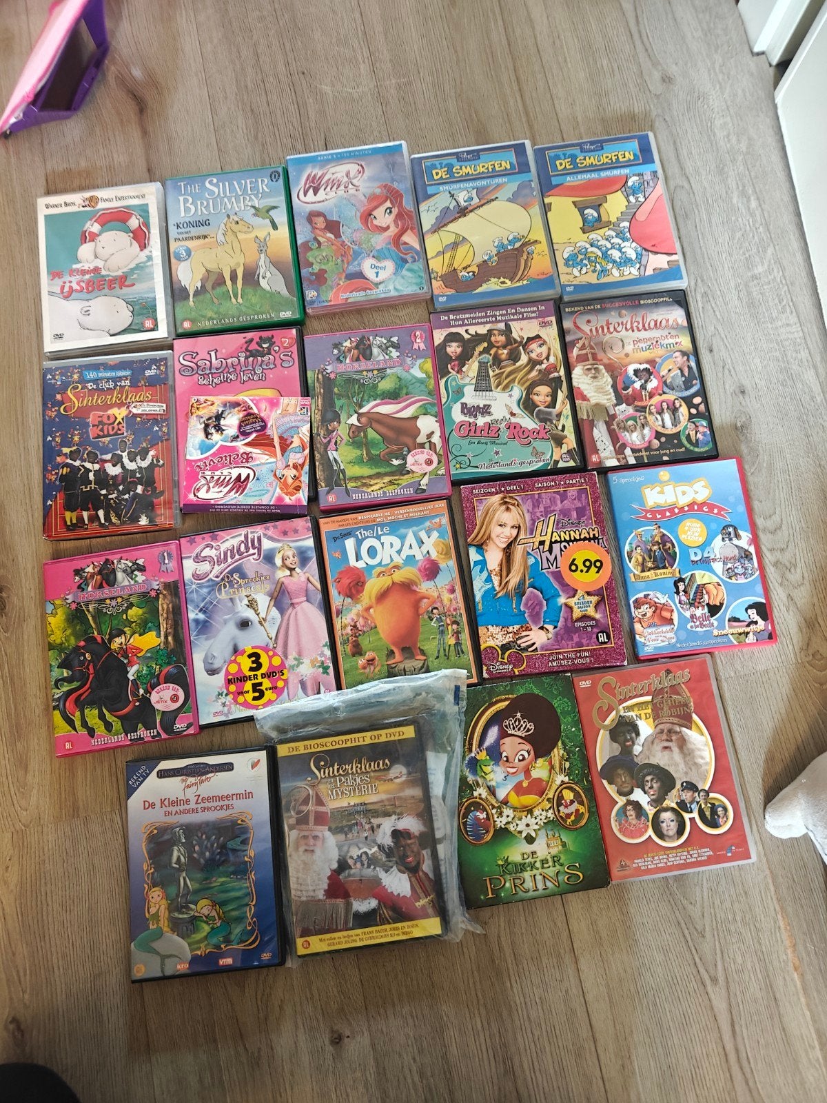 20 kinder dvds vanalles en nog wat, Alle leeftijden, Ophalen of Verzenden, Gebruikt