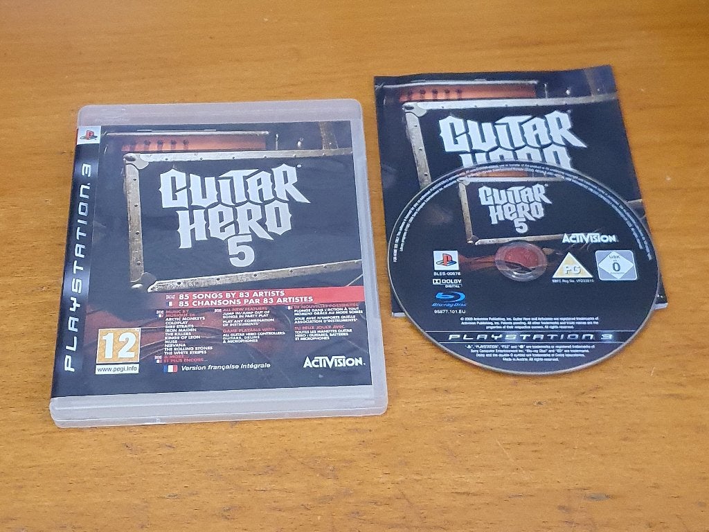 PS3 | GUITAR HERO 5, Muziek, Gebruikt, 1 speler, Ophalen of Verzenden