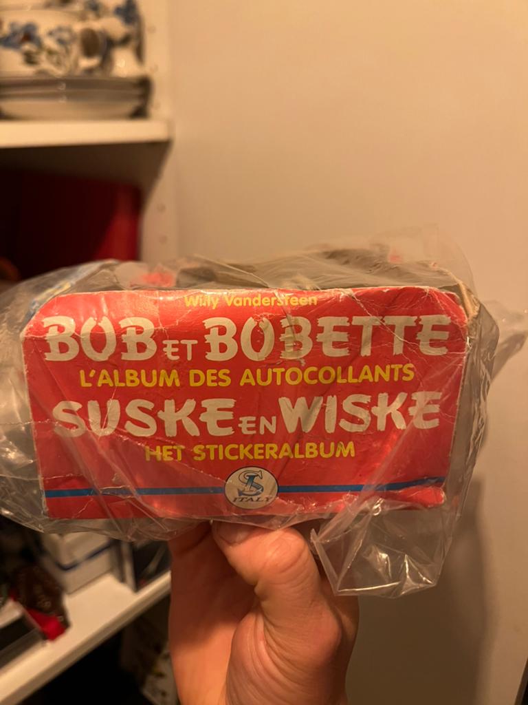Suske en Wiske stickers stickeralbum - Bob et Bobette 1995, Ophalen of Verzenden, Nieuw