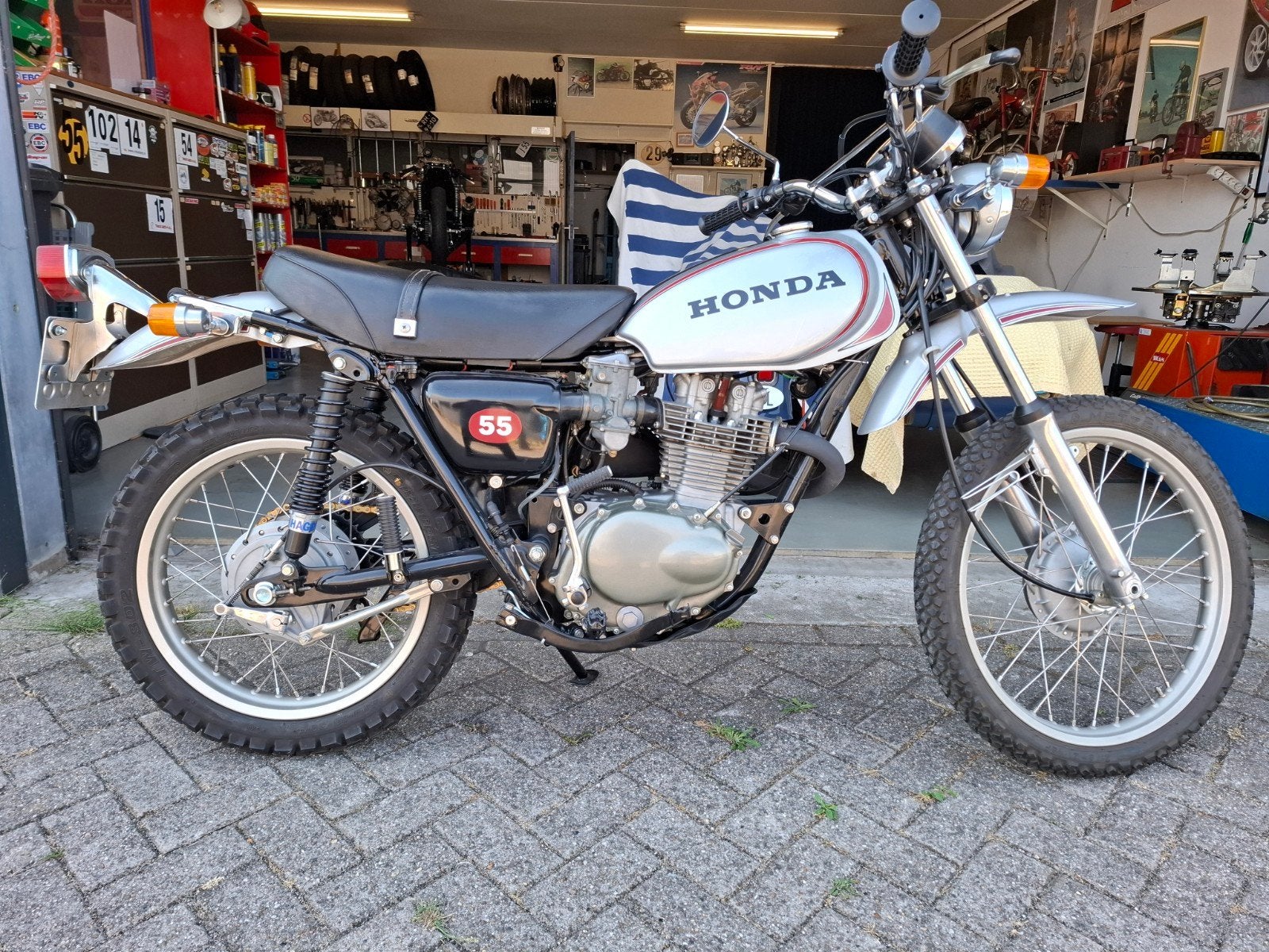 Honda XL250 1975 eerste type, 250 cc, Nieuw, Overig, 1 cilinder