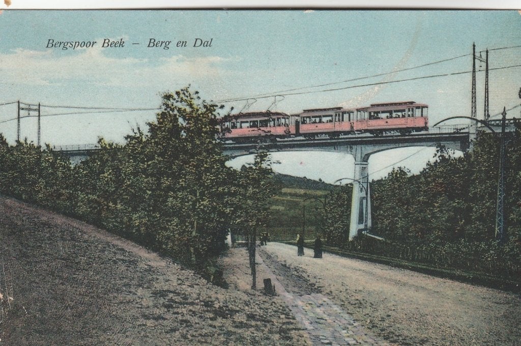 berg en dal- bergspoor, Ophalen of Verzenden, Voor 1920, Gelderland