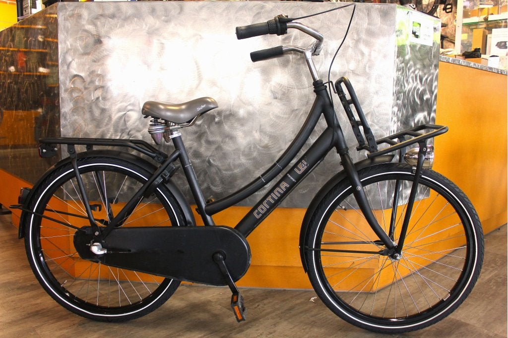Zeer nette gebruikte Cortina U4 Transport meisjesfiets 24 in, Versnellingen, Niet ingevuld, Cortina, Niet ingevuld