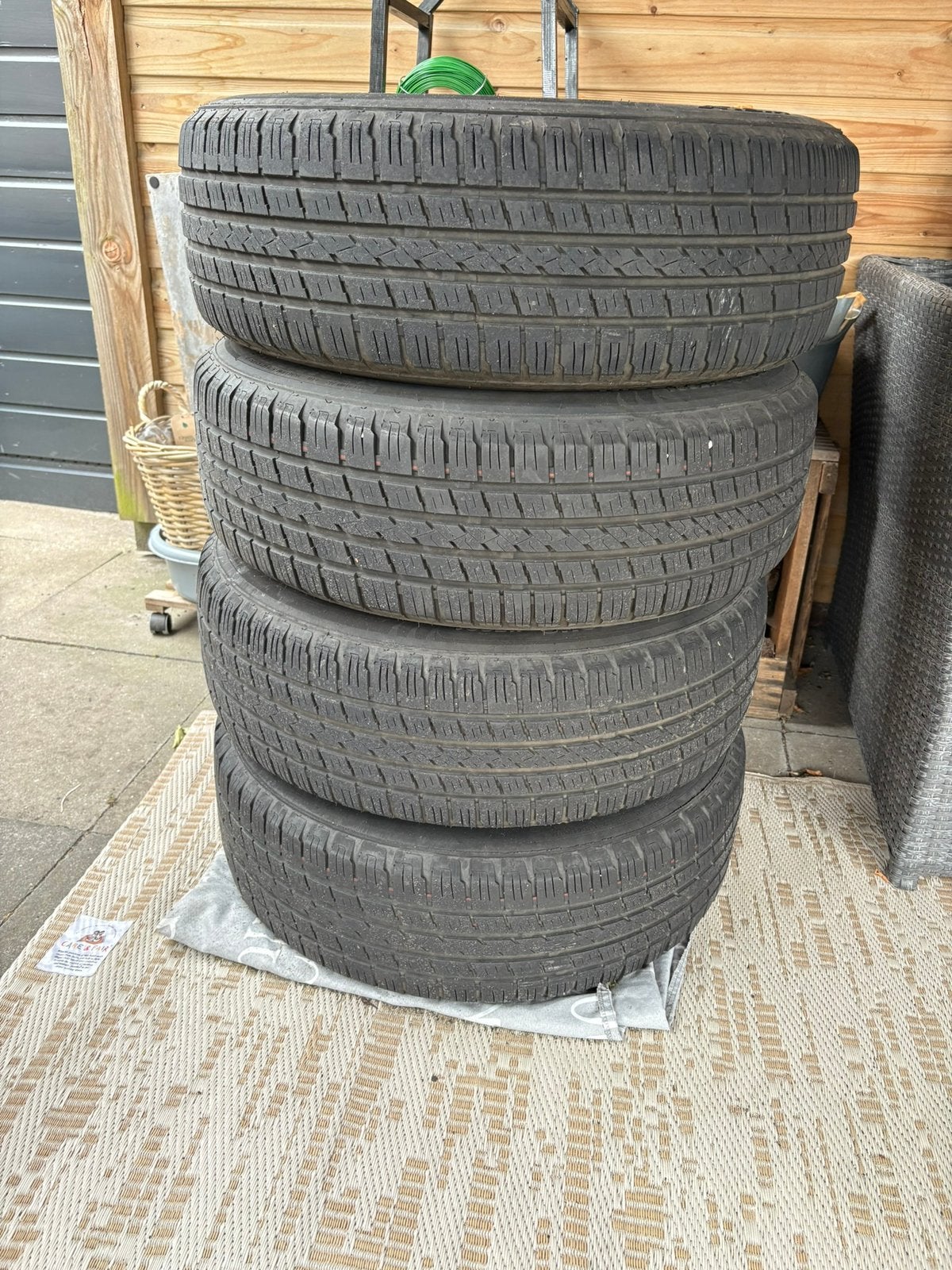 Opel Grandland X complete set velgen & banden, Ophalen, Gebruikt