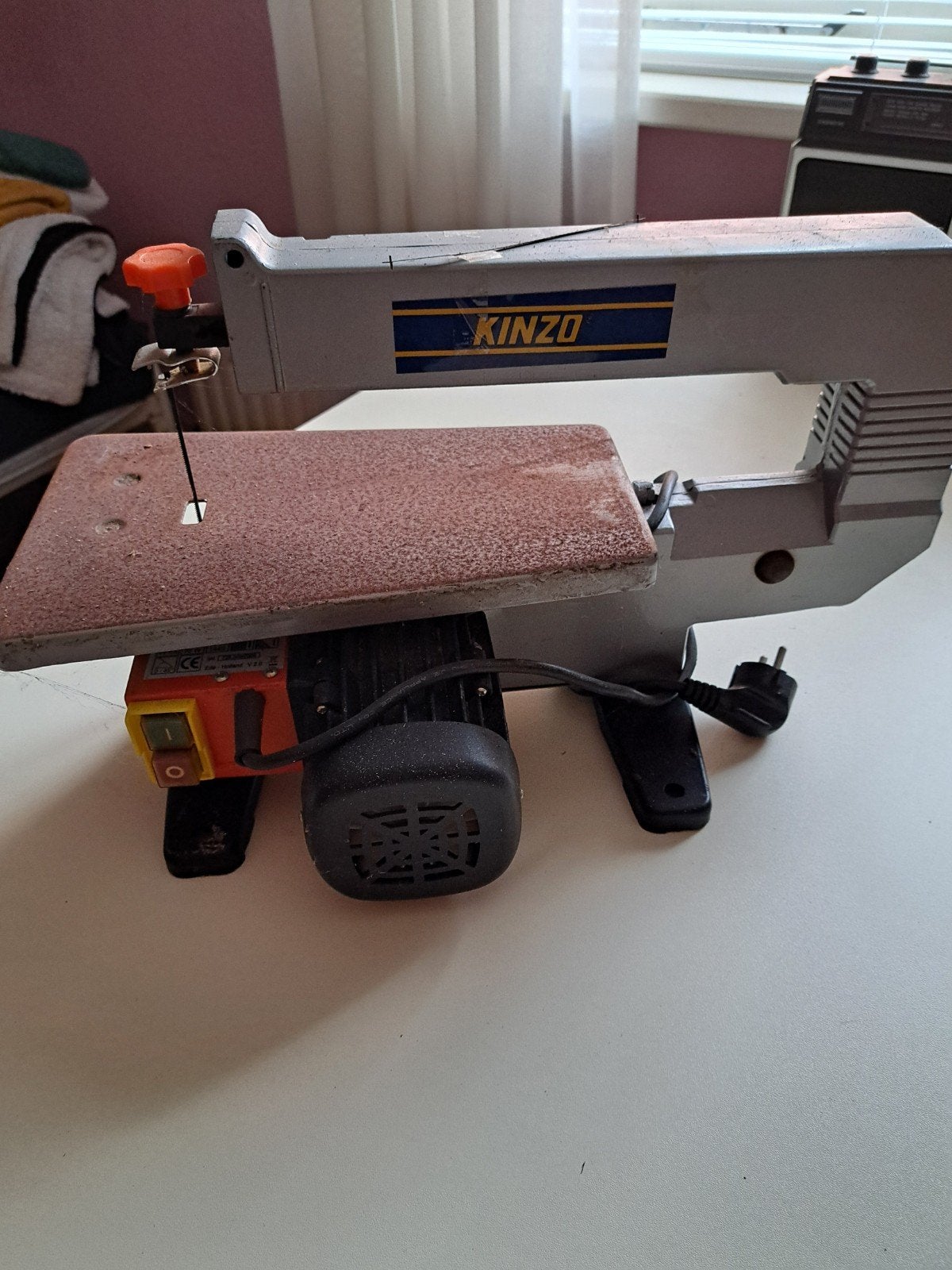 Kinzo figuurzaag - Ideaal voor precisiewerk, Ophalen, Gebruikt, Kinzo, 30 tot 70 mm