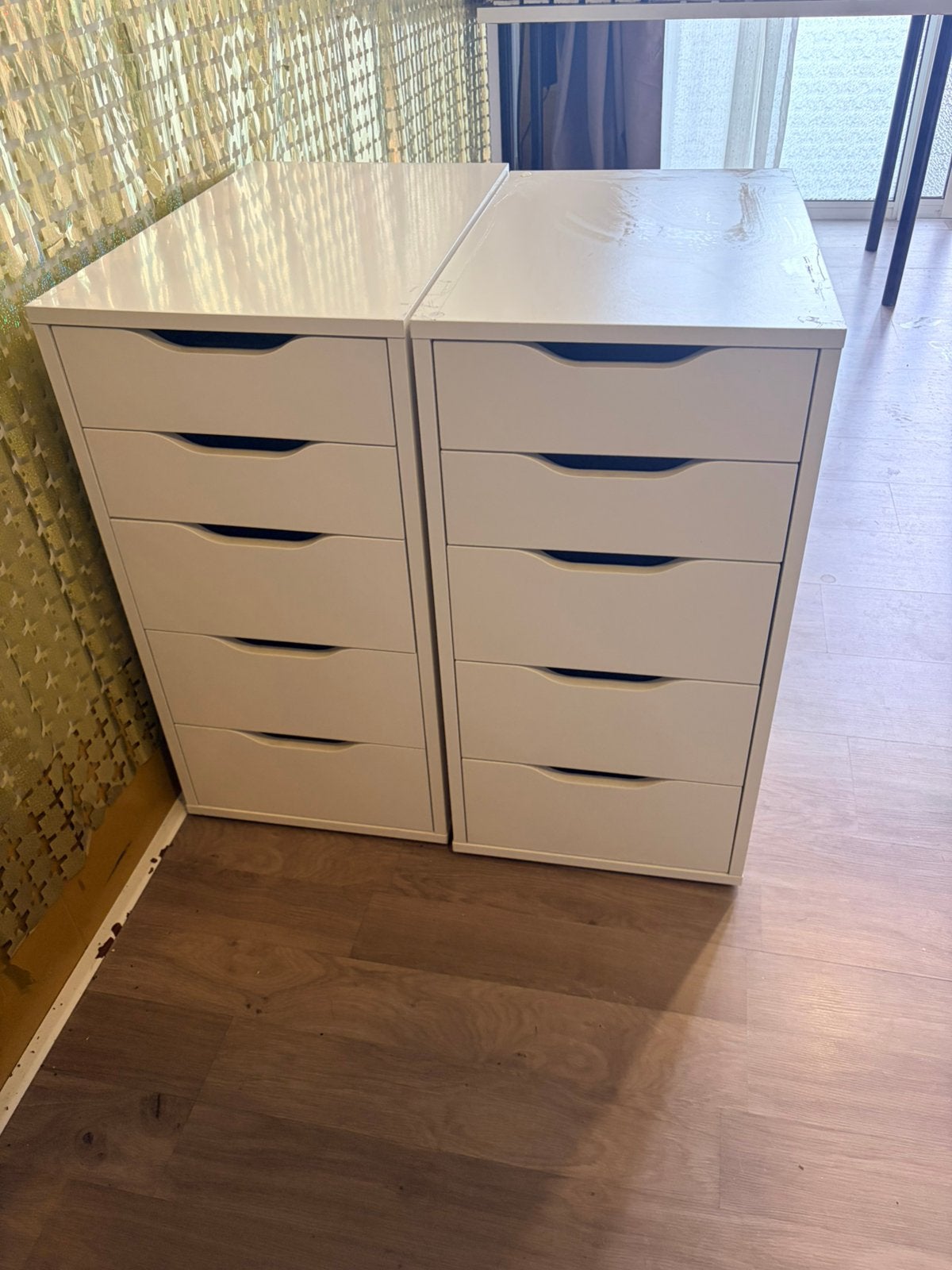 2x IKEA Alex ladekast, Ophalen, Overige materialen, Minder dan 50 cm, Gebruikt
