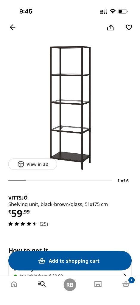 Ikea shelves, Ophalen, Gebruikt