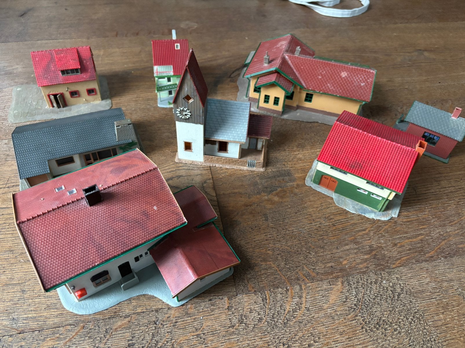 Miniatuur huisjes, Ophalen of Verzenden, Zo goed als nieuw