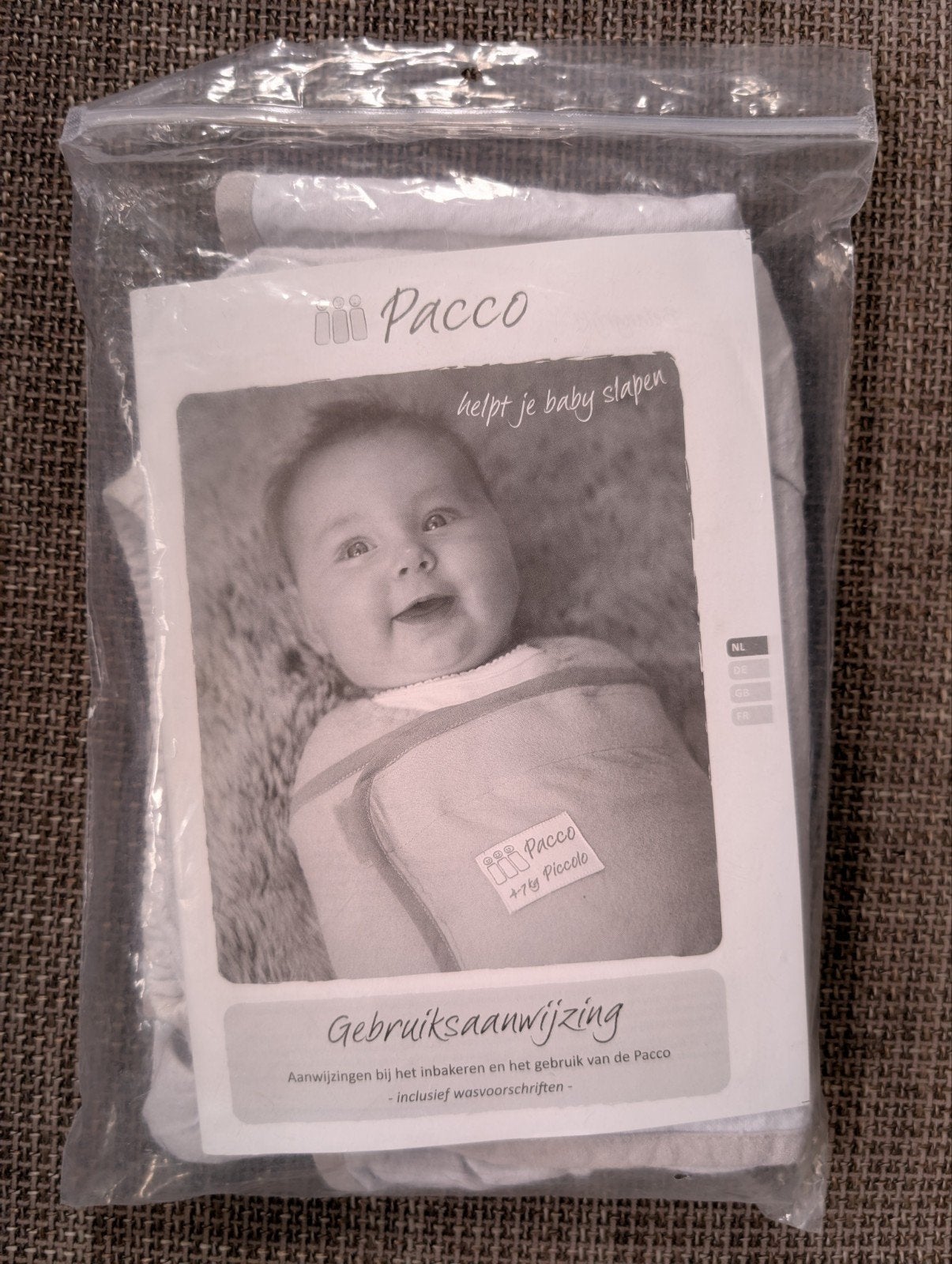 Pacco inbakerdoek, Ophalen of Verzenden, Zo goed als nieuw, Minder dan 70 cm